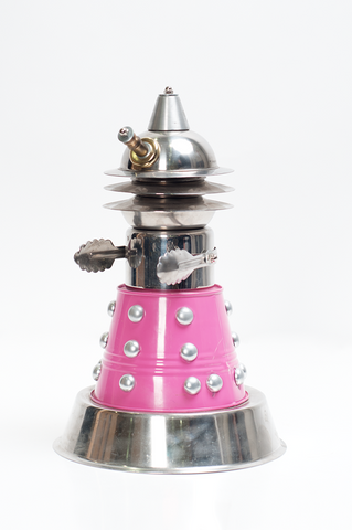 "Pink Dalek" by Graham Shaw at De La Liff