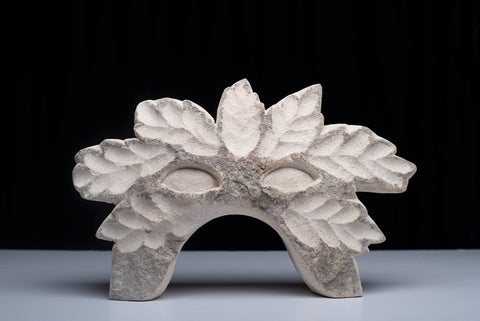 "Flora" - Sculpted Limestone by Kim Bellette 