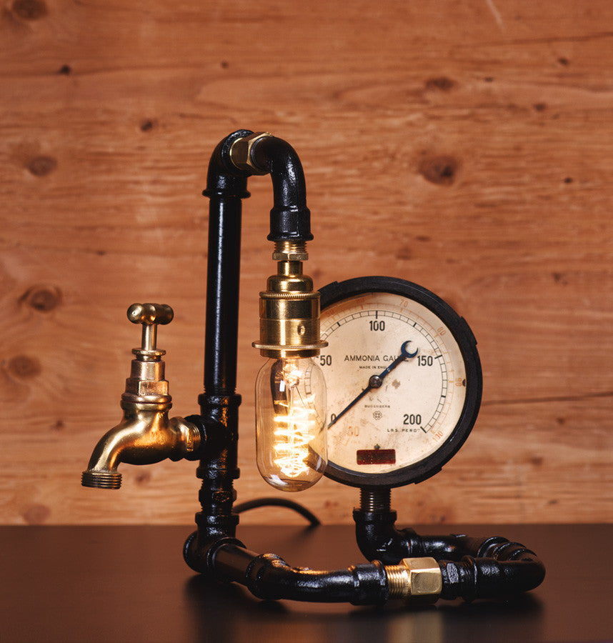 #sold "Amonia Pipe" Lamp by Rob Sanders