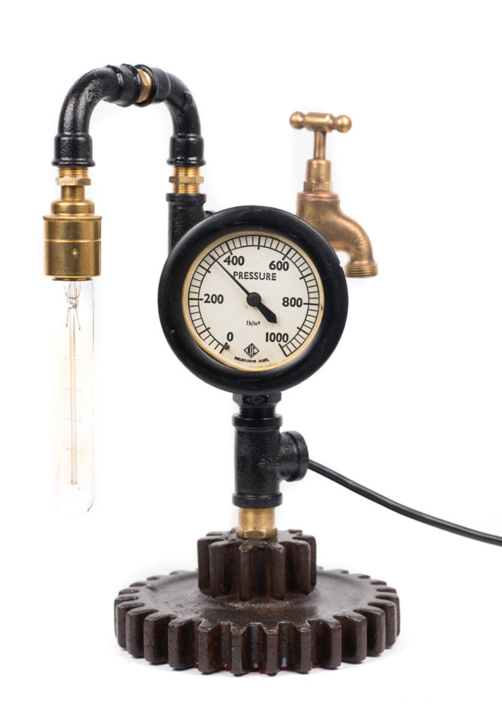 #sold "Combine Harvester Gear Lamp #No 52." by Rob Sanders