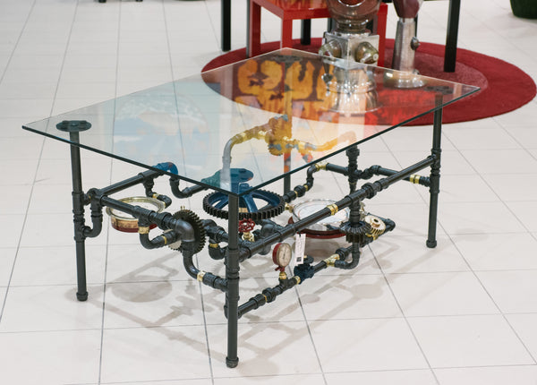 "Agricultural Pipe & Gauges Table (Large)" by Rob Sanders