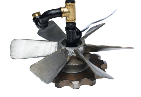 "Vintage Car Fan Blade Lamp No.086" by Rob Sanders