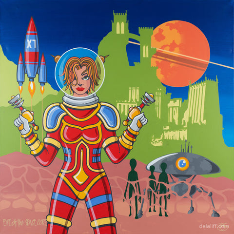 "Eve of the Space Corp." by Graham Shaw at De La Liff