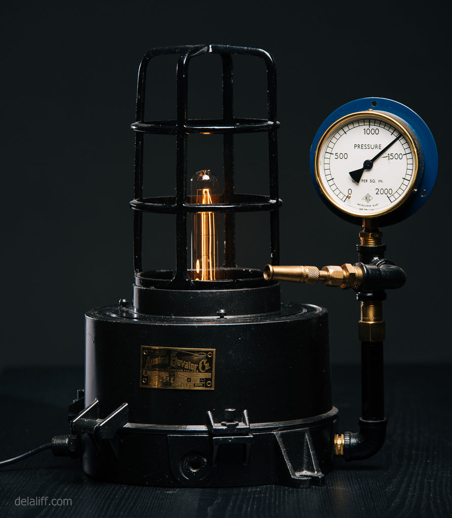 "Industrial Beacon Lamp No. 098" by Rob Sanders at De La Liff Gallery