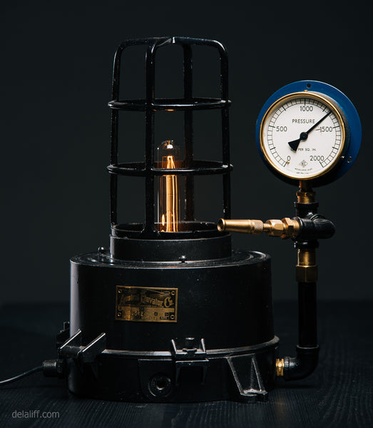 "Industrial Beacon Lamp No. 098" by Rob Sanders at De La Liff Gallery
