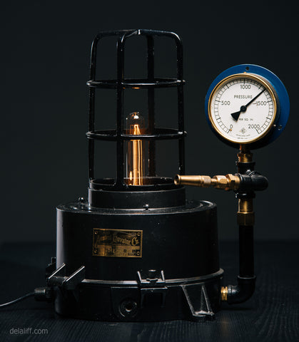 "Industrial Beacon Lamp No. 098" by Rob Sanders at De La Liff Gallery