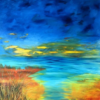 #sold "THE SPACE BETWEEN" by Helene Hardy