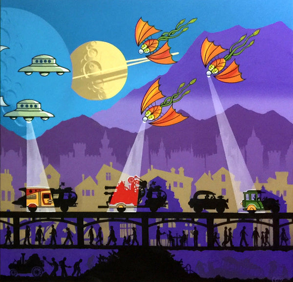 #sold "Eye in the Sky" (Dyptich) by Graham Shaw