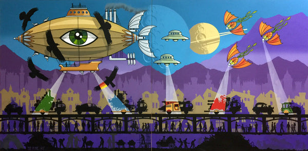 #sold "Eye in the Sky" (Dyptich) by Graham Shaw