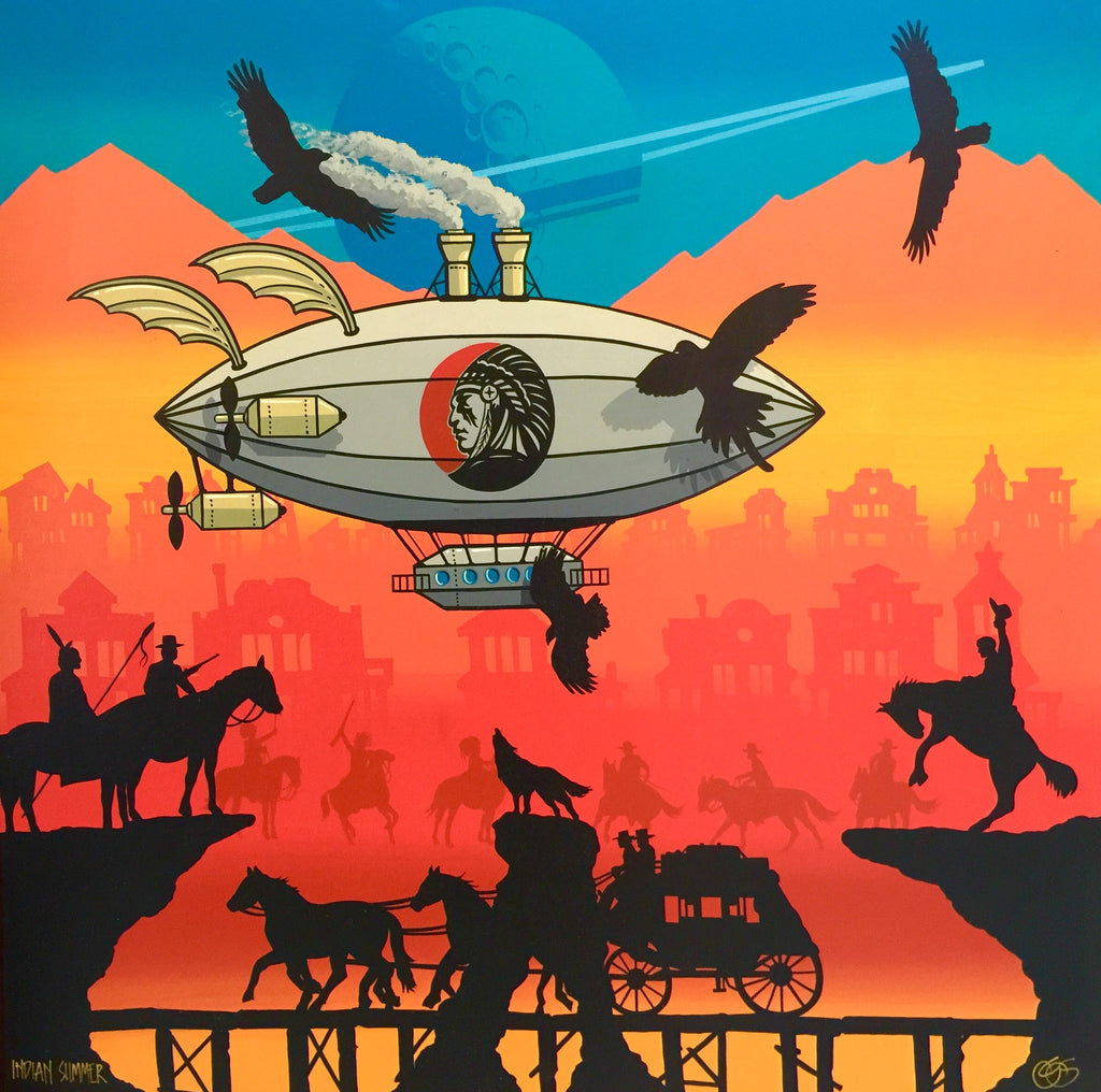 #Sold "Indian Summer" by Graham Shaw