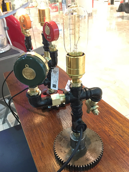 #sold Green Gauge Lamp" by Rob Sanders