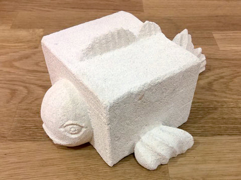 "Sweet Delilah" Fleurieu Limestone Sculpture by Kim Bellette