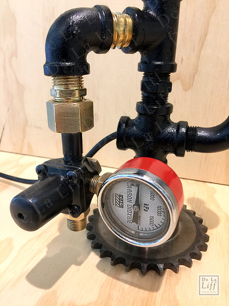 #sold "Carbon Dioxide Gauge lamp no.111" by Rob Sanders