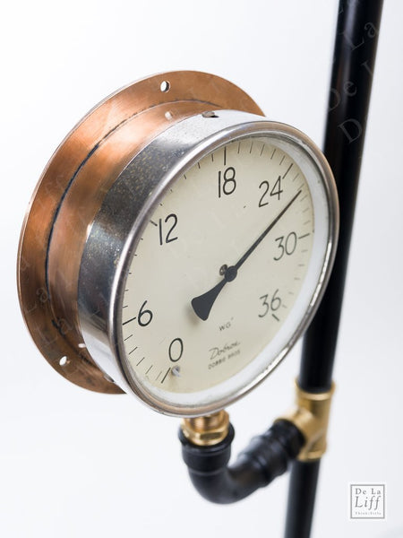 #sold "Hart Sprocket & Pulley Standard Lamp" by Rob Sanders