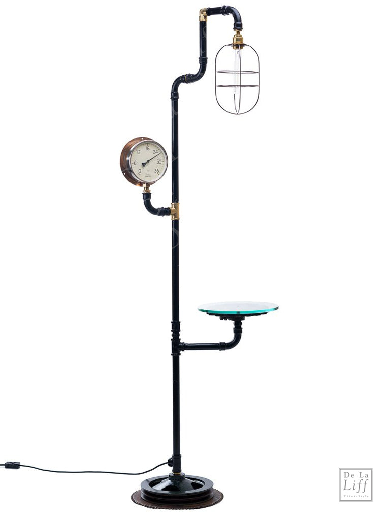 #sold "Hart Sprocket & Pulley Standard Lamp" by Rob Sanders