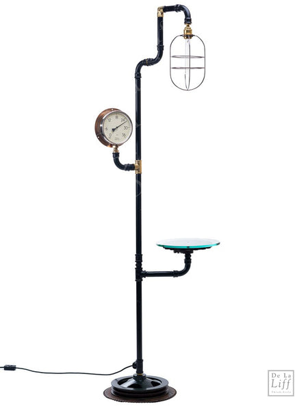 #sold "Hart Sprocket & Pulley Standard Lamp" by Rob Sanders