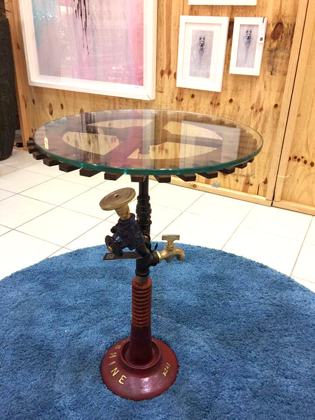 Sunshine Sprocket Side Table" by Rob Sanders