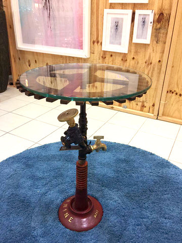 Sunshine Sprocket Side Table" by Rob Sanders