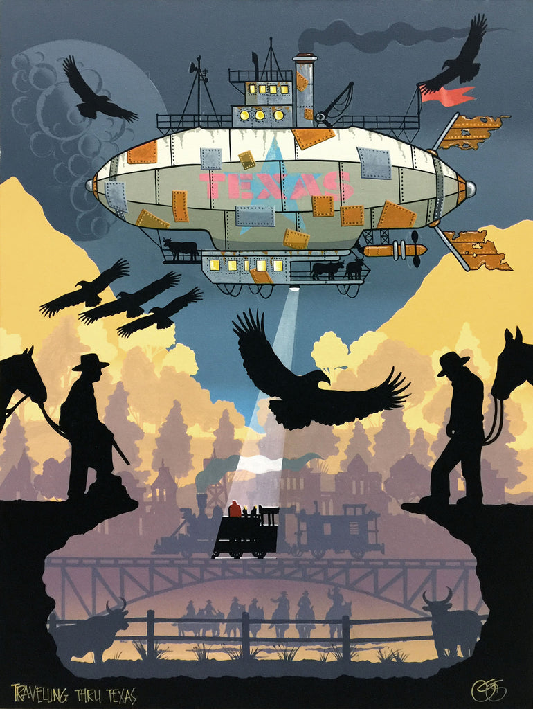 #sold "Travelling Thru Texas" by Graham Shaw