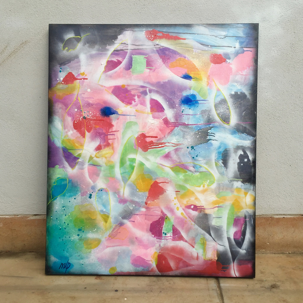"Leaf impressions - Color #2" by Milly Pearce