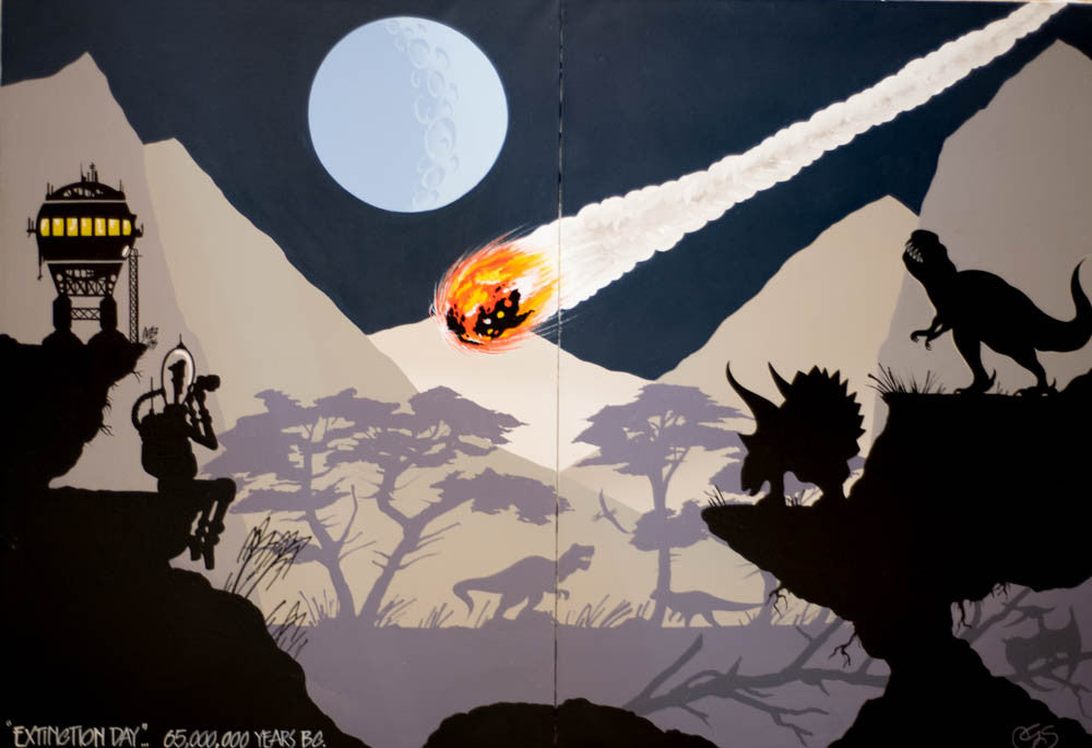 #Sold "Extinction Day... 65,000,000 Years BC" by Graham Shaw