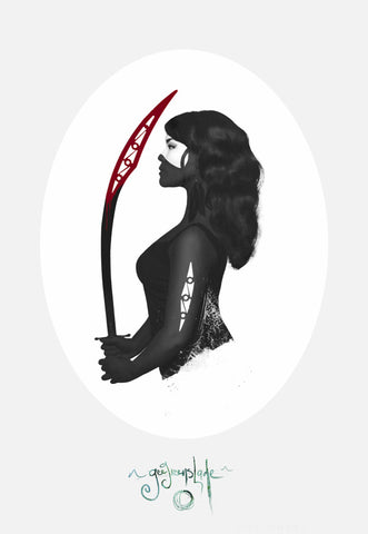 "Tribute #3" from The Arena series by Gee Greenslade