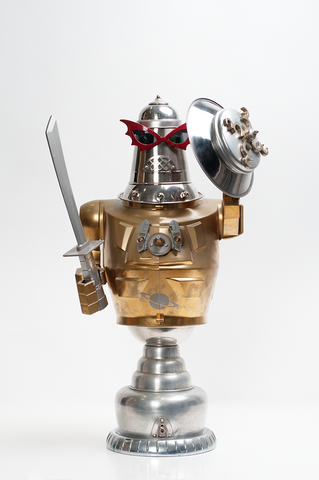 #Sold "Warrior Bot" by Graham Shaw