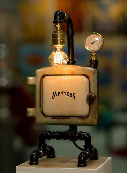 #sold "Metters Stove Pipe Lamp No.093" by Rob Sanders - [Rare Items Collection]