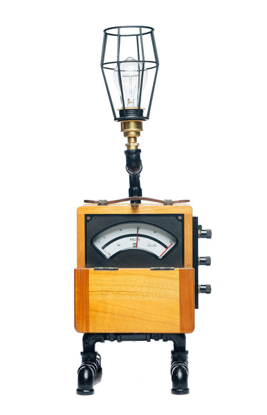 "Vintage Volt Meter Lamp" by Rob Sanders [RARE ITEMS COLLECTION]
