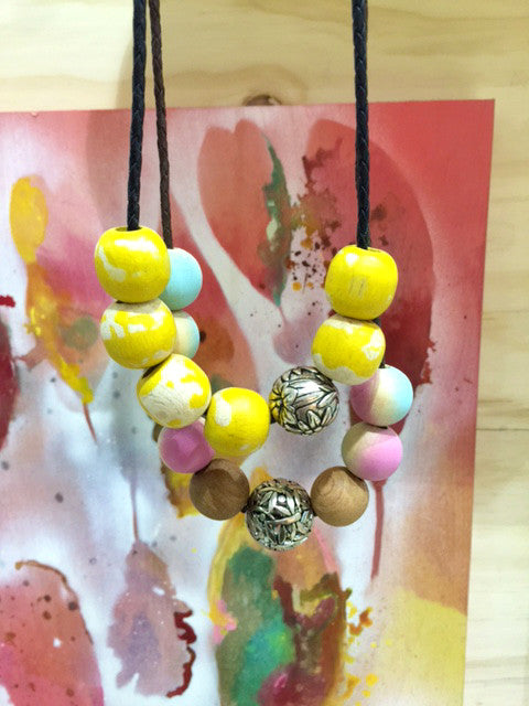 "Hand Painted Beads" by Milly Pearce