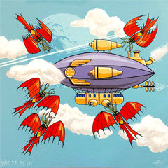 #Sold "Sky Battle" by Graham Shaw