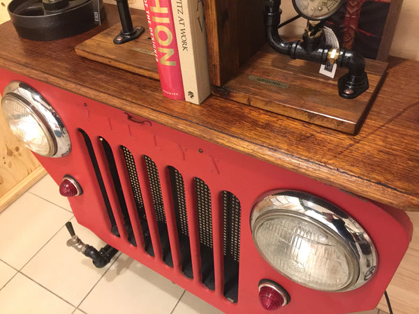 #sold "Jeep Grill Table" by Rob Sanders [RARE ITEMS COLLECTION]