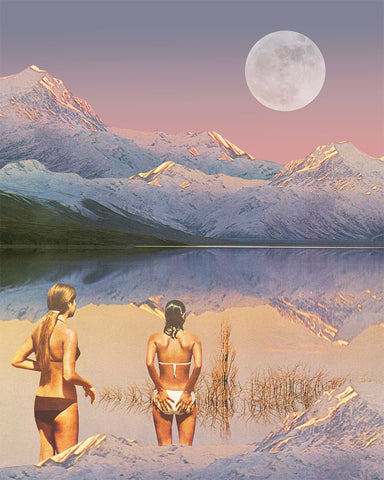 "Moon Ritual" by Karen Lynch [Framed Archival print]