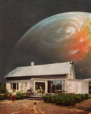 "Suburbia" by Karen Lynch [Original artwork: Collectable]
