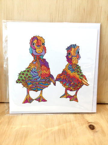 Ducks Card by Madi Glynn-Jones