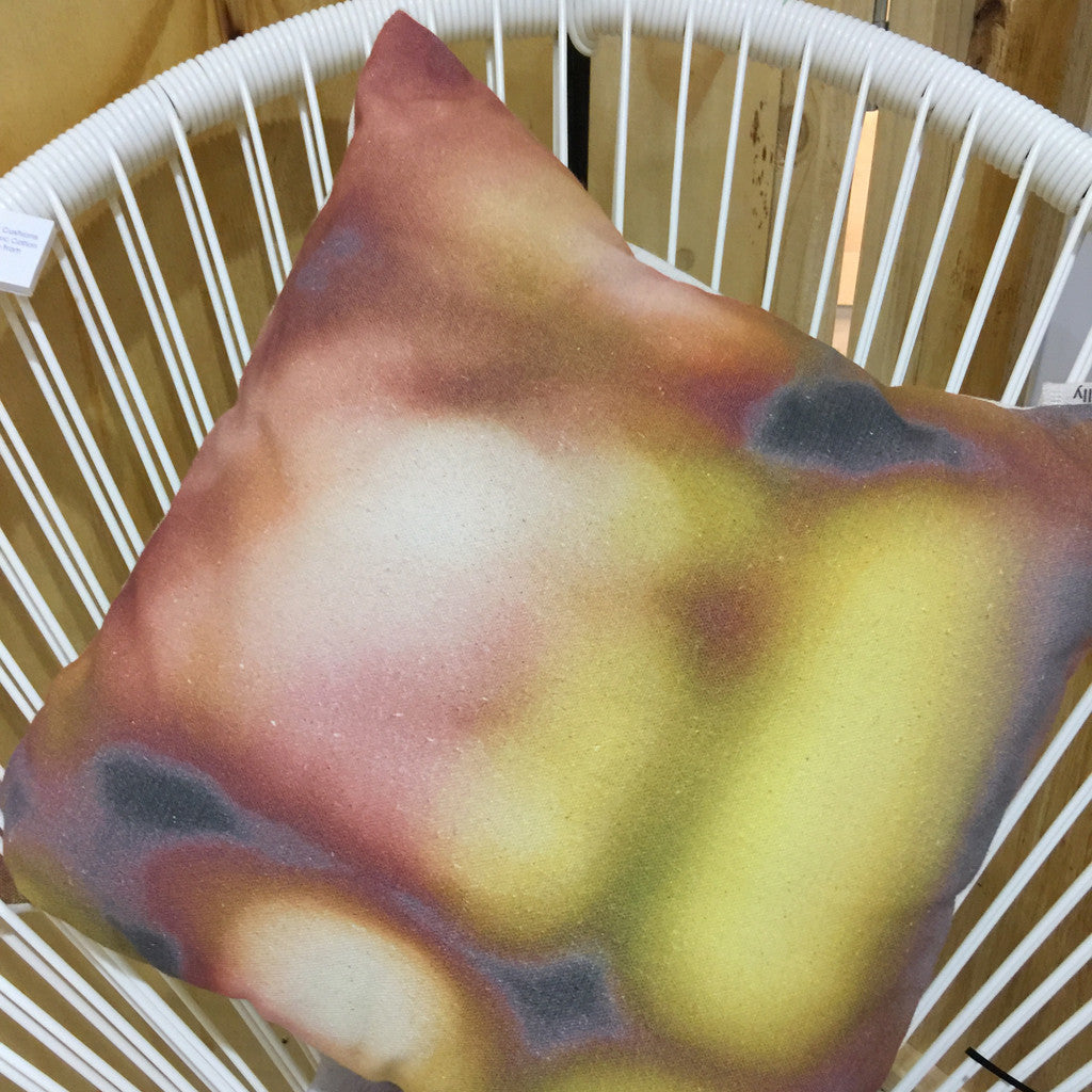 #Sale #Item -"Organic Digital" Print Cushion (Autumn) by Milly Pearce