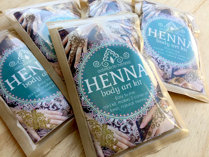 SOLD OUT "Henna Body Art Kit (2 cones)" by Linda Bell