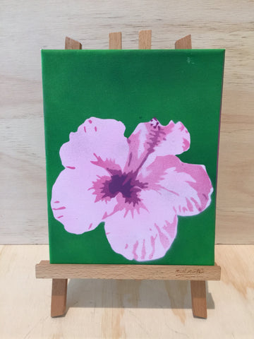 "Hibiscus Stencil" by Samantha Tipler