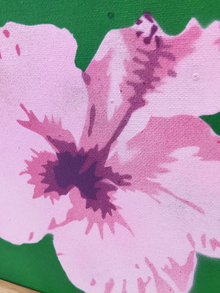 "Hibiscus Stencil" by Samantha Tipler