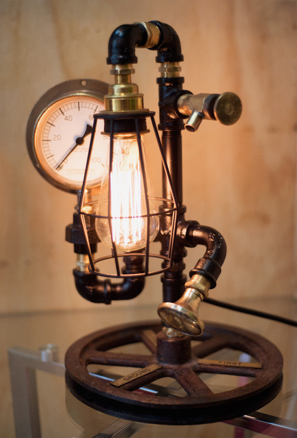 "Lift Pulley" Lamp by Rob Sanders