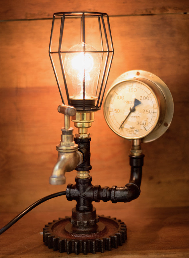 "SA Railways Gauge" Lamp by Rob Sanders